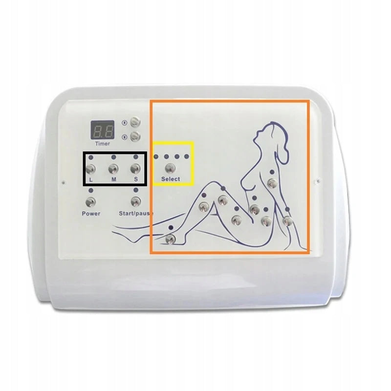 Vacuum Massage 80W Lymphatic Drainage Pressure Beauty SPA WHOLE BODY Packaging status original