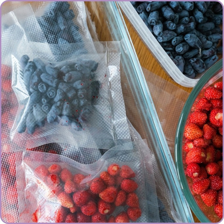 Vacuum Welding Bags Packaging Machine Moletized Food 15x40cm 50pcs Packaging status original