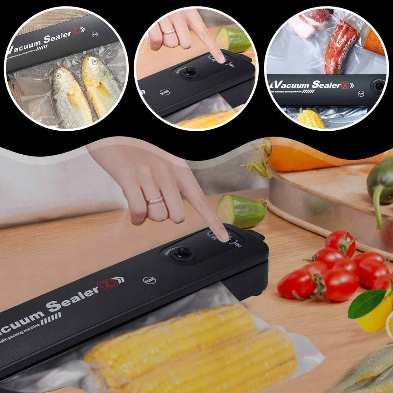 Vacuum Welding Machine 90W Food Packing Machine 10 Bags Vacuum Packing Brand no brand