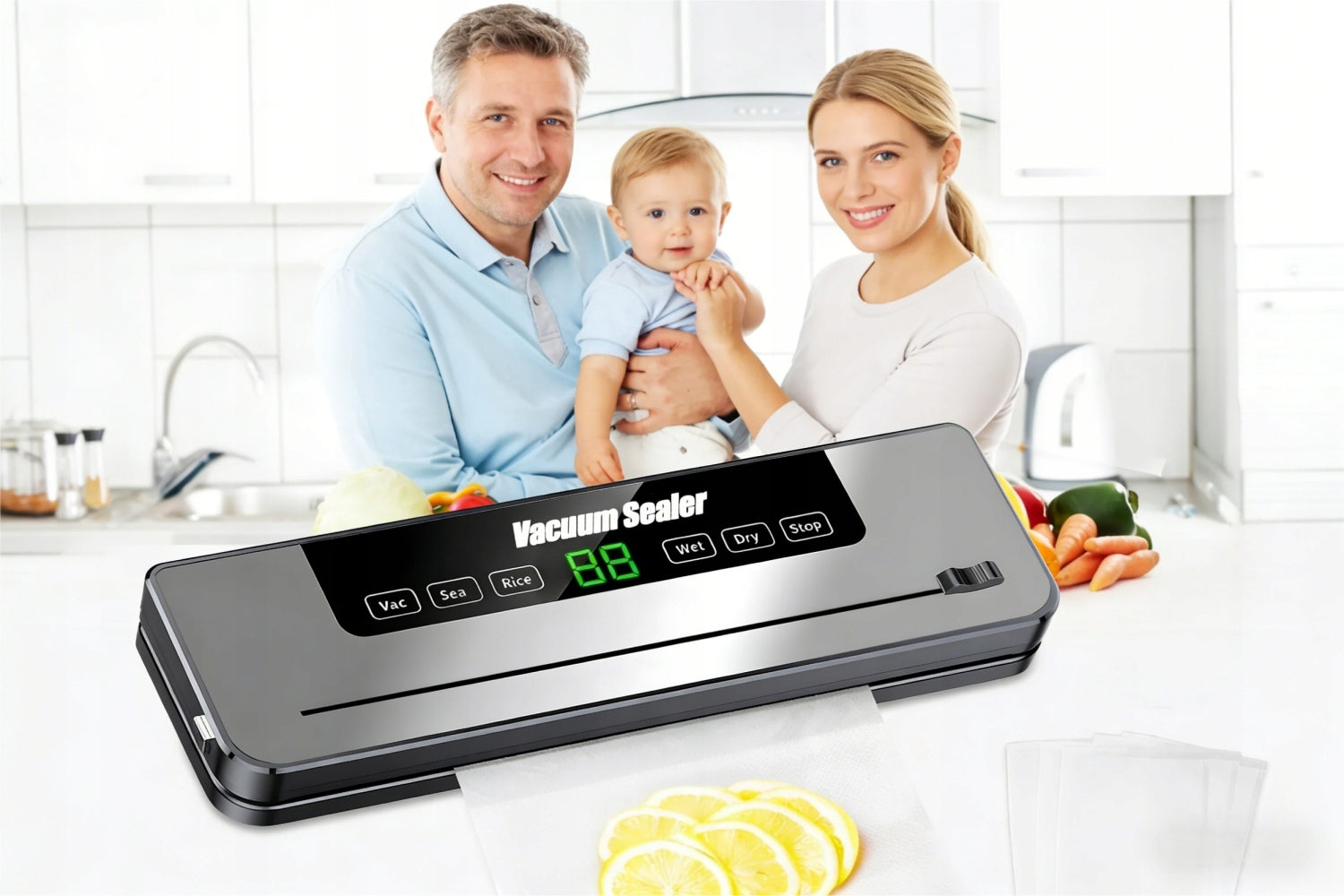 Vacuum Welding Machine Automatic Food Packaging Machine 50 Foil