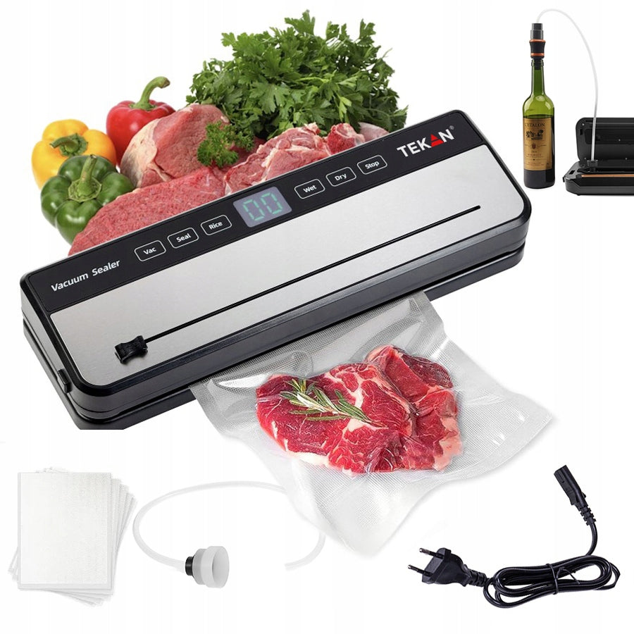 Vacuum Welding Machine Automatic Food Packaging Machine Knives + Pouches