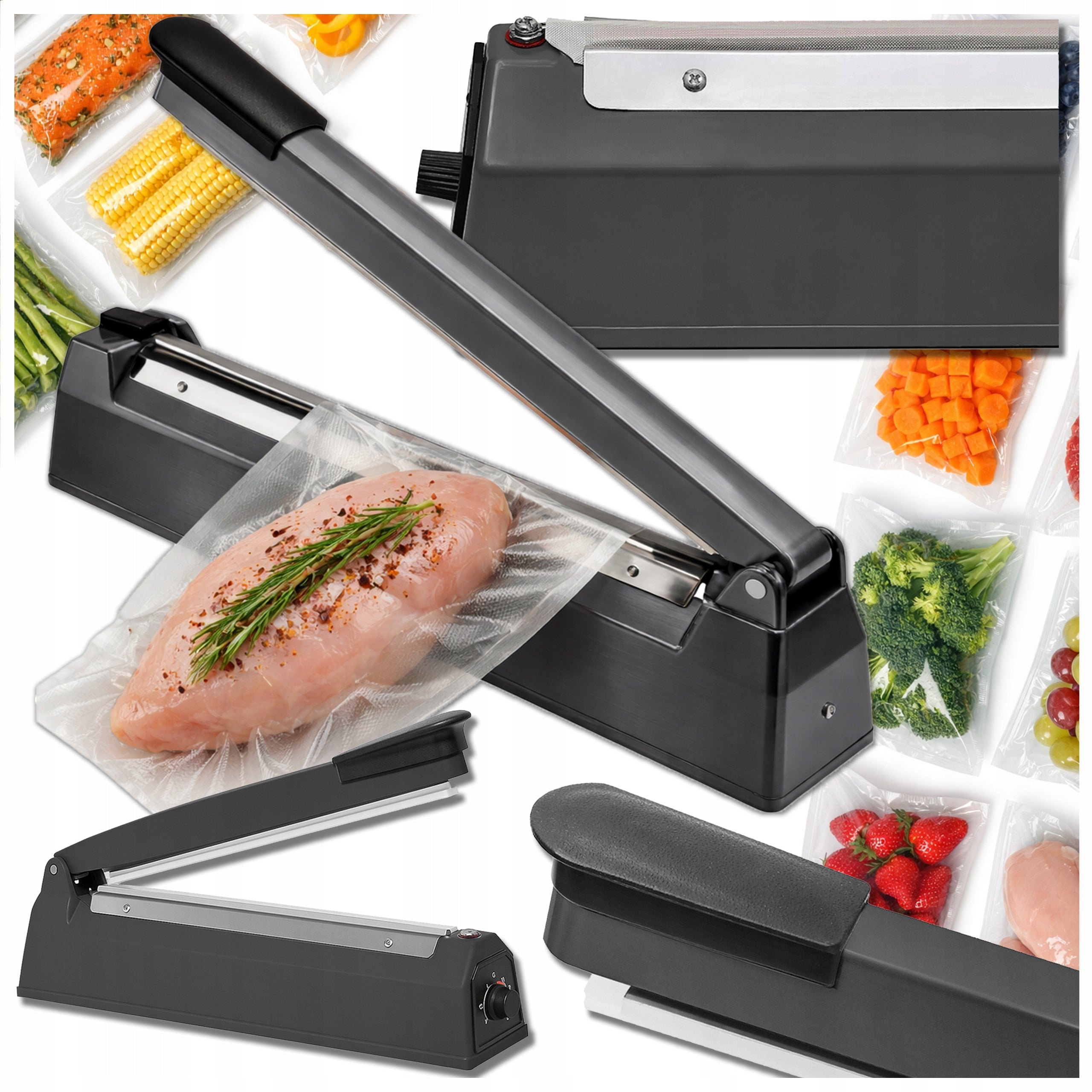 Vacuum Welding Machine Food Foil Hand Packing Machine For Packing