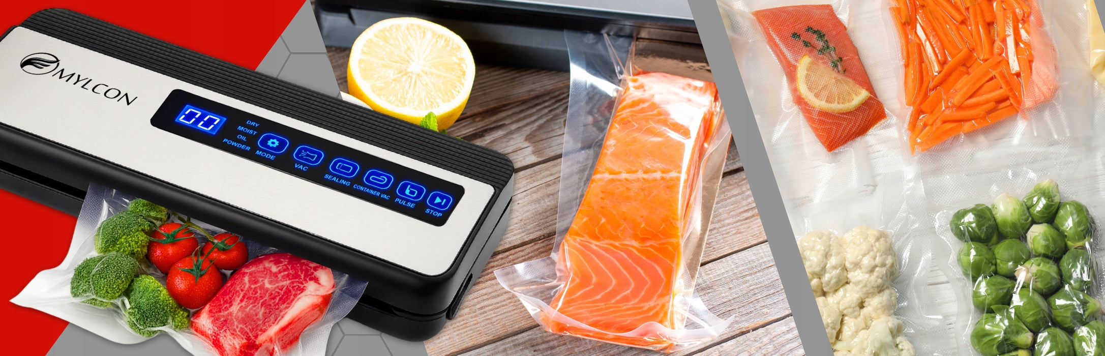 Vacuum Welding Machine Food Packing Machine 130W 80 kPa + 10 Bags Manufacturer code ZGRZEWARKA PRÓŻNIOWA DO ŻYWNOŚCI + FOLIA