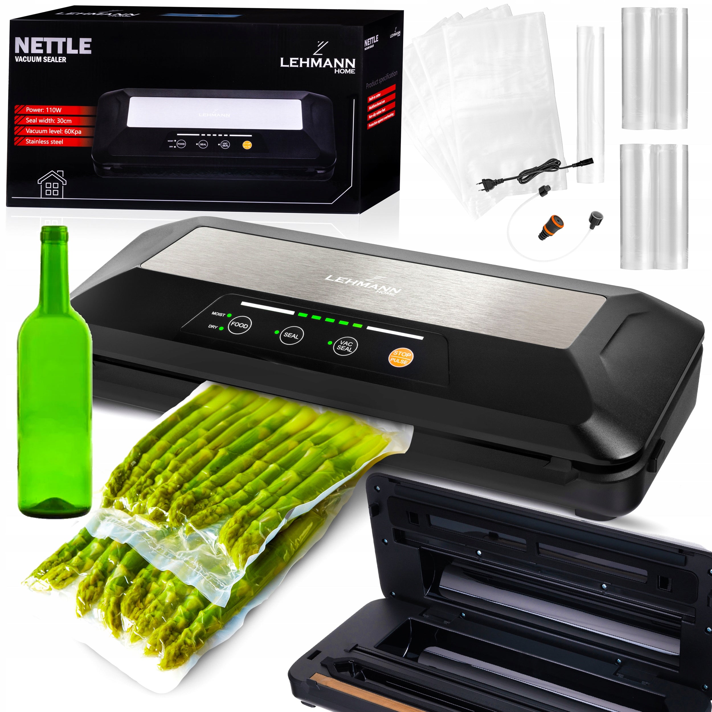 Vacuum Welding Machine Food Packing Machine Automatic Annual Film Stock 26m