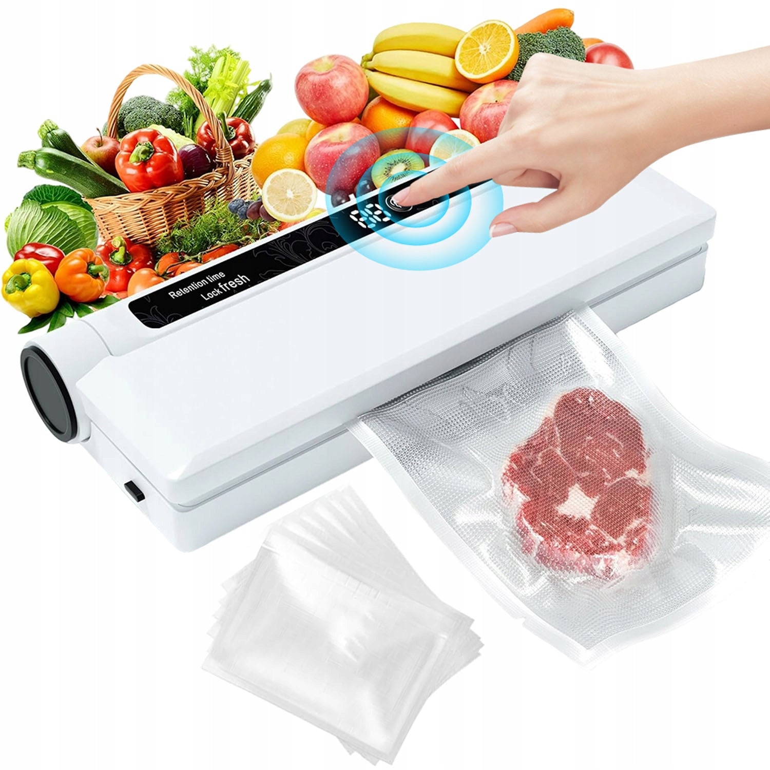 Vacuum Welding Machine For Food Automatic Vacuum Packing Machine 20 Bags