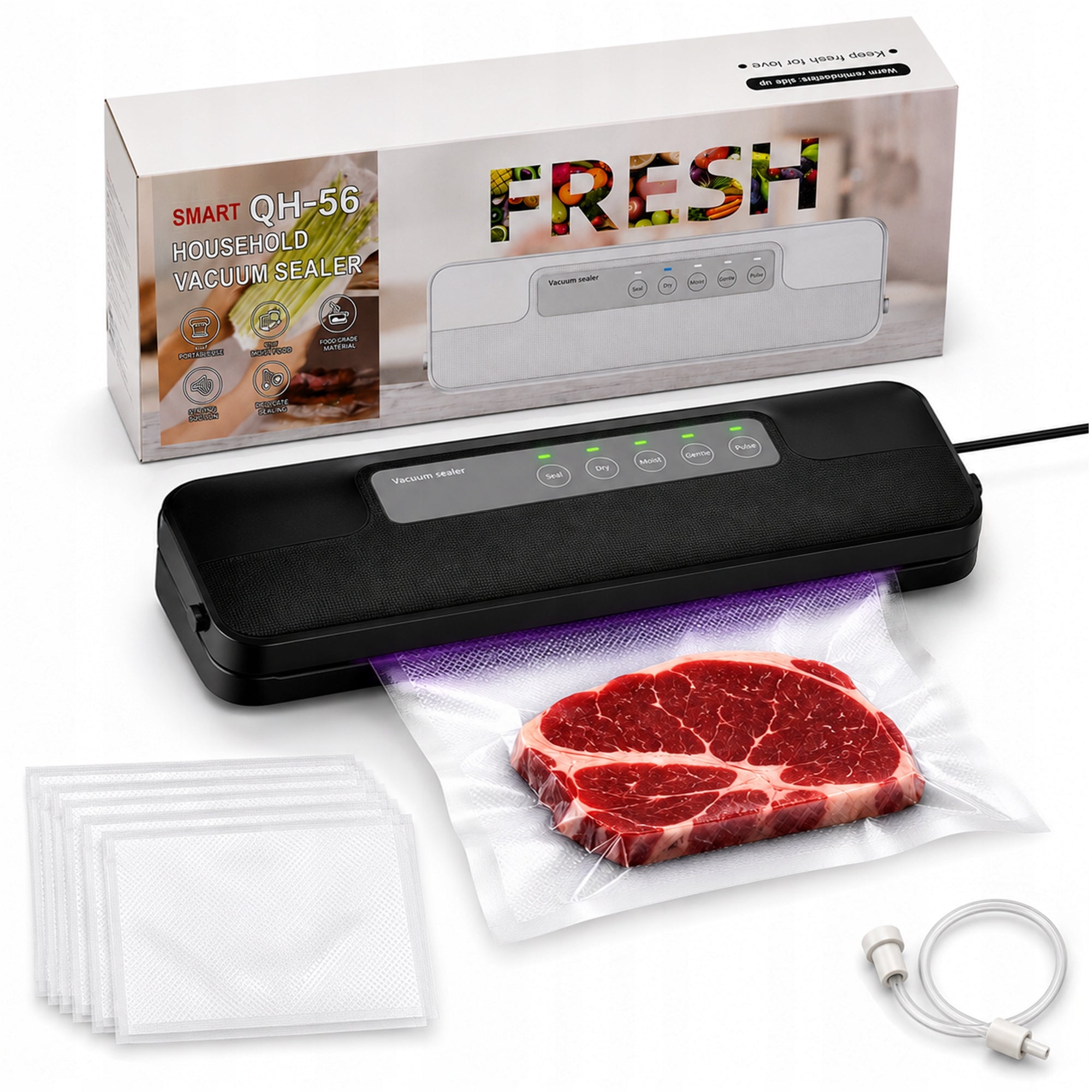 Vacuum Welding Machine For Food Packing Machine 6 Modes AUTOMATIC + Foil