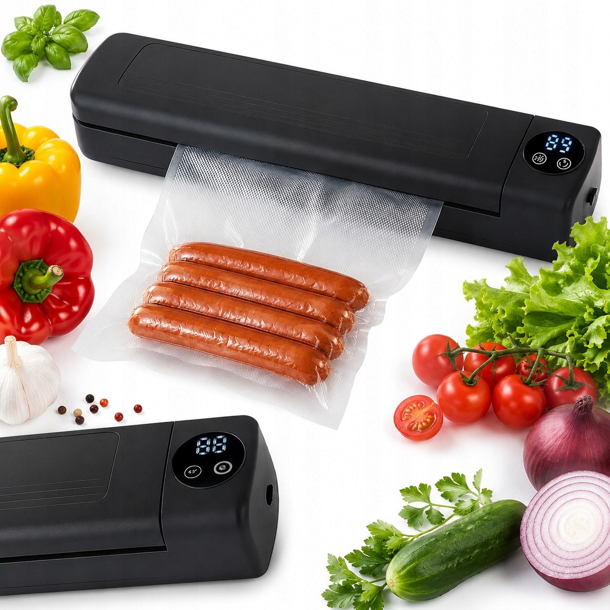 Vacuum Welding Machine Suction Machine + Pouch Roll