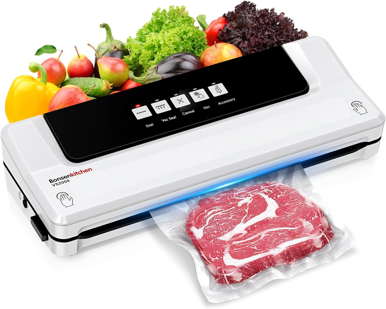 Vacuum Welding Machine Vacuum Packaging Welding Machine + Foil Set Packaging status original
