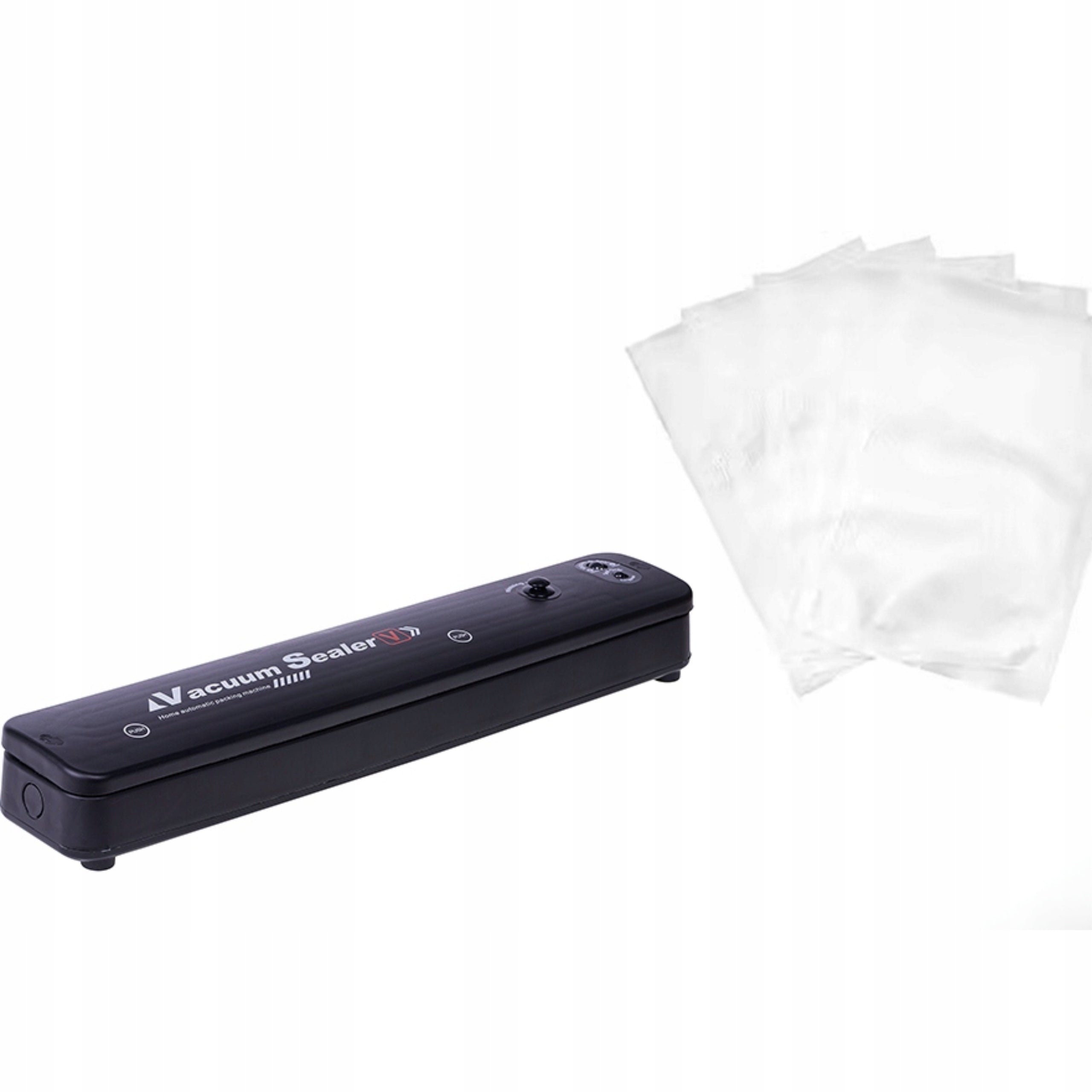 Vacuum Welding Machine for Food Foil Food Packing Machine + Bags 10 Pieces Manufacturer code Zgrzewarka prożniowa do żywności + 10 worków