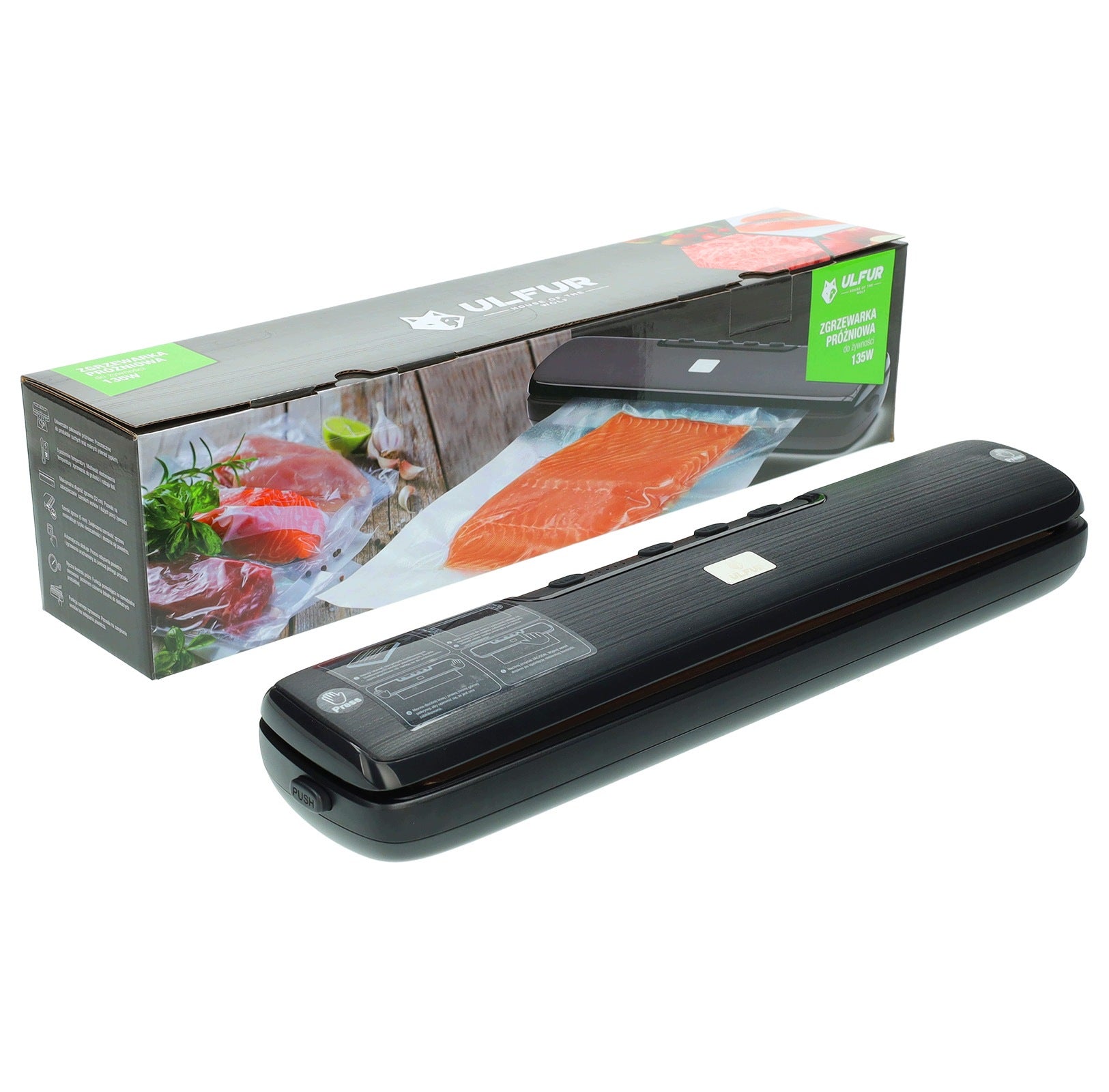 Vacuum Welding Machine for Food Packing Machine 135W + XXL Bag Set Manufacturer code UF72568