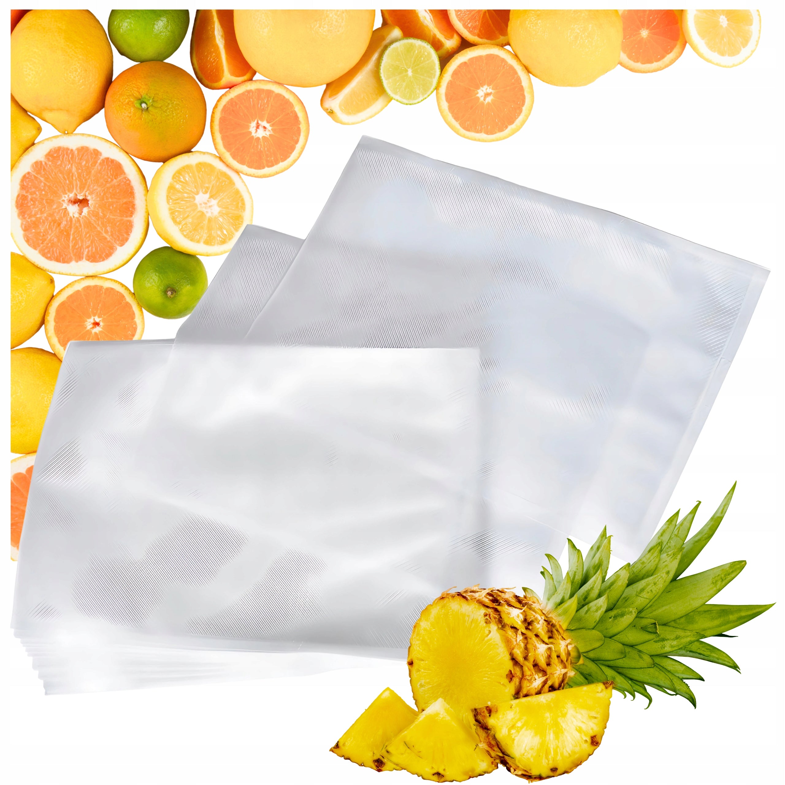 Vacuum packaging bags 17x25 MOLETIZED for Polish Welding MachineVacki
