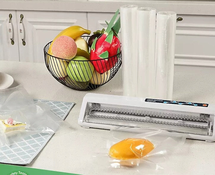 Vacuum packaging film 4Pros 28 cm x 600 m Moletized Sleeve Moletki Manufacturer code pf286