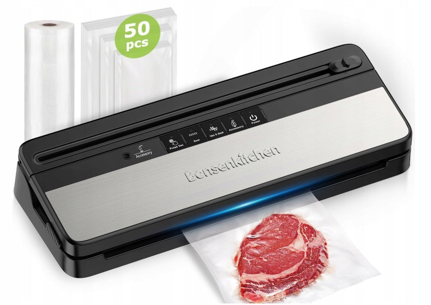 Vacuum packing machine Bonsenkitchen VS3016 +accessories+50 bags +1 roll R9 Manufacturer code 0850067250098