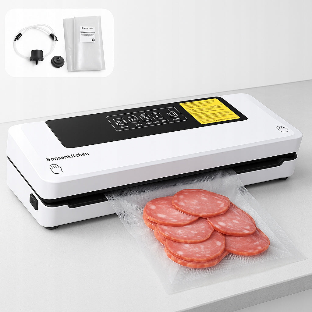Vacuum welding machine Bonsenkitchen VS2000 125W food packaging machine