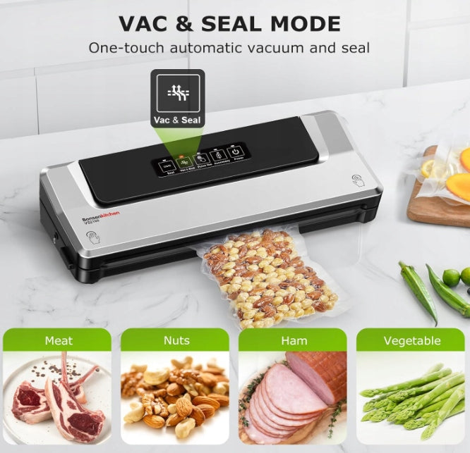 Vacuum welding machine Bonsenkitchen VS2100 silver Brand Bonsenkitchen