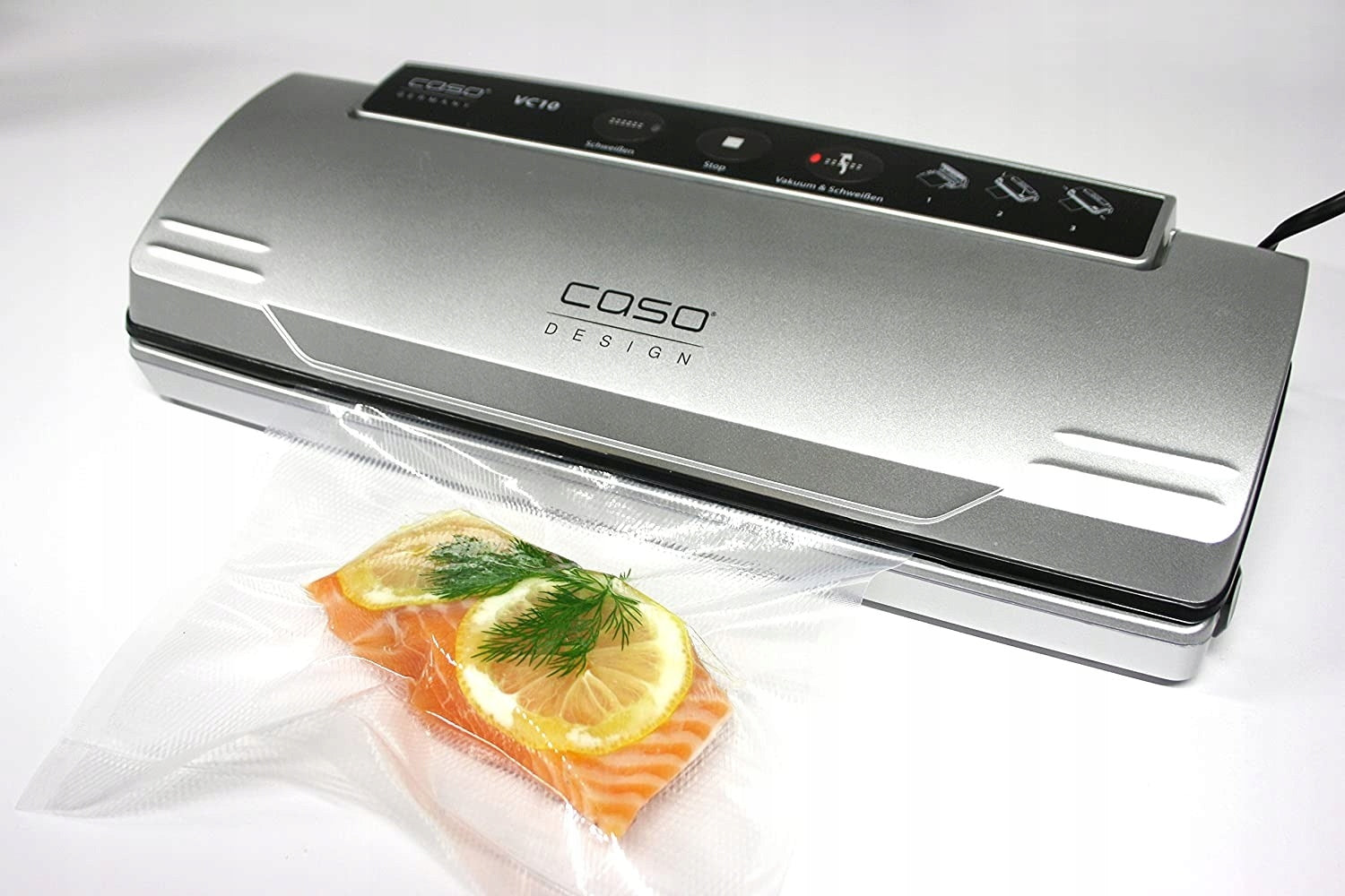 Vacuum welding machine Caso VC10 silver + bags Manufacturer code 1340