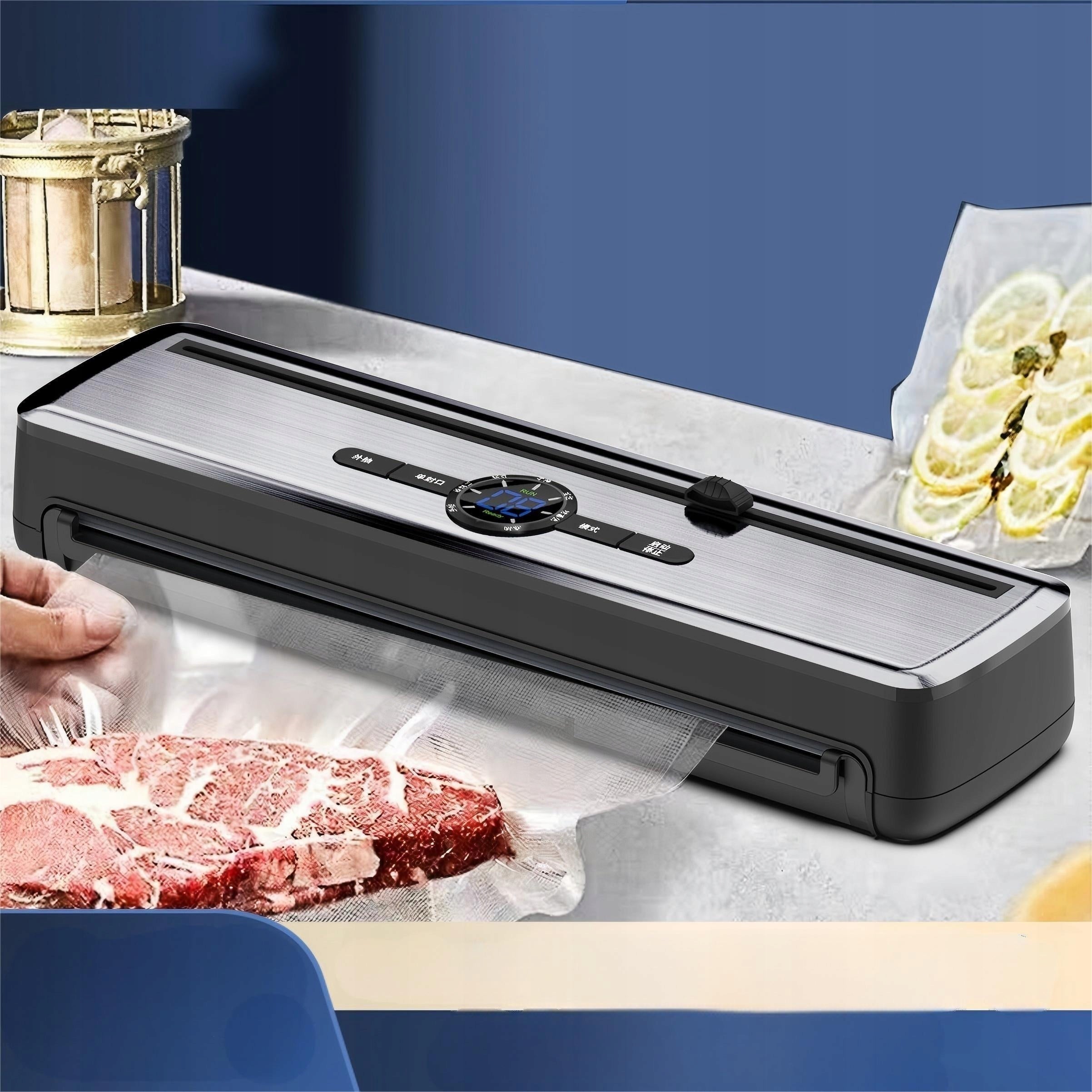 Vacuum welding machine Vacuum Sealer 135 W with bags and 7in1 film Manufacturer code Amoreve