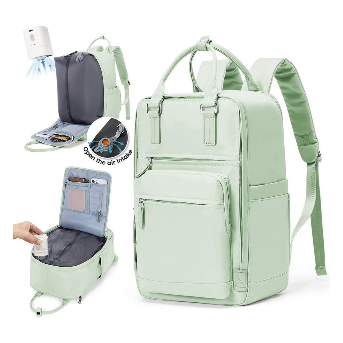 Vakuum travel bag with compression function - 40x20x25 cm