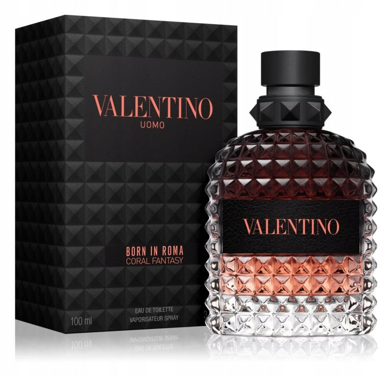 Valentino Uomo Born in Roma Coral Fantasy Edt Spray 100ml Brand Valentino