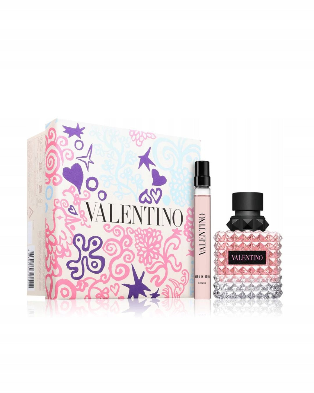 Valentino, set: 50 ml and 10 ml Eau de Parfum