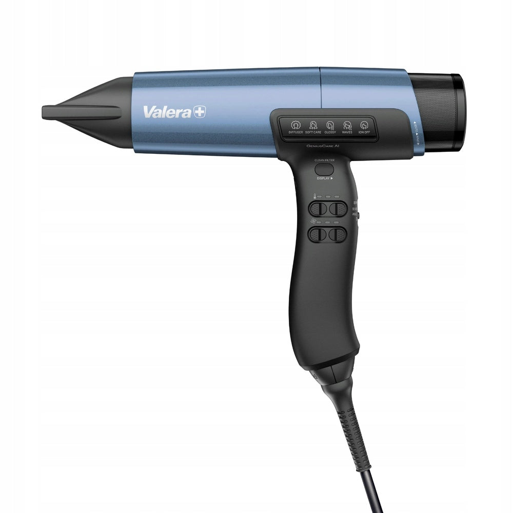 Valera Hairdryer Genius Care AI Pulse Pacific Blue 2000W blue