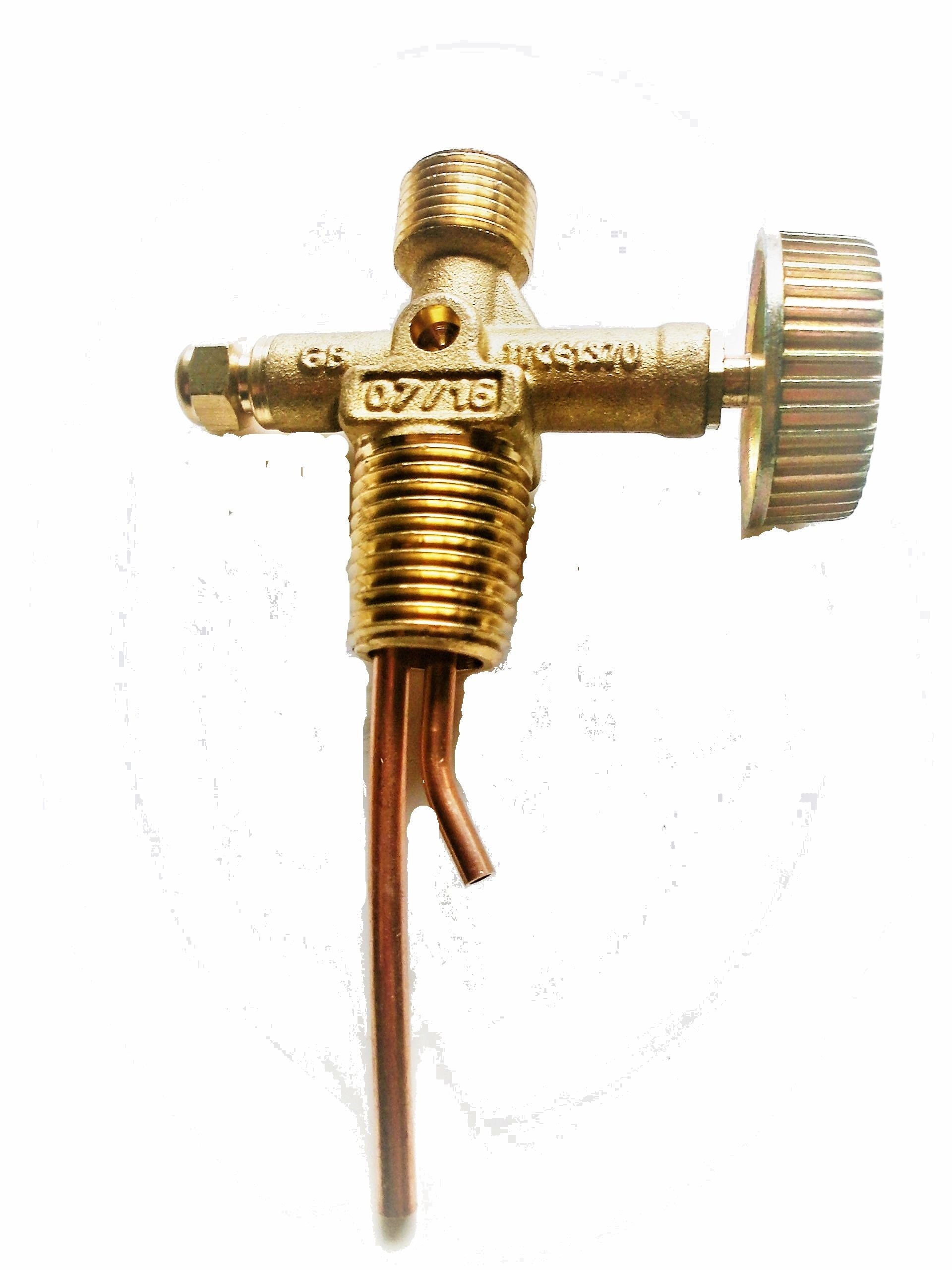 Valve for tourist cylinders 0,5kg -5kg