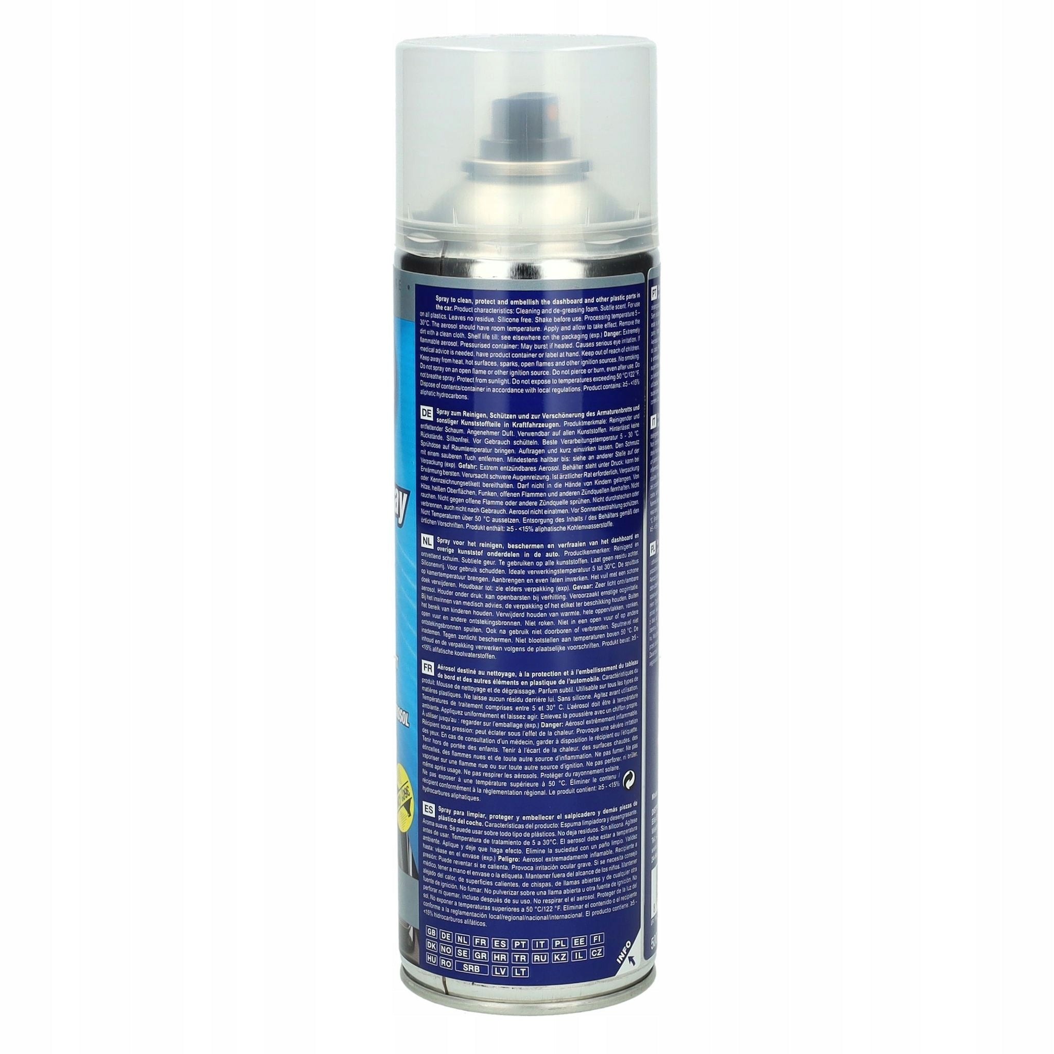 Valvoline Cockpit Spray Foam 887083 500ml Packaging status original