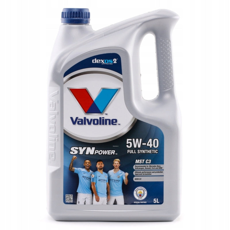 Valvoline Motor oil Synpower MST C3 5W40 5 L