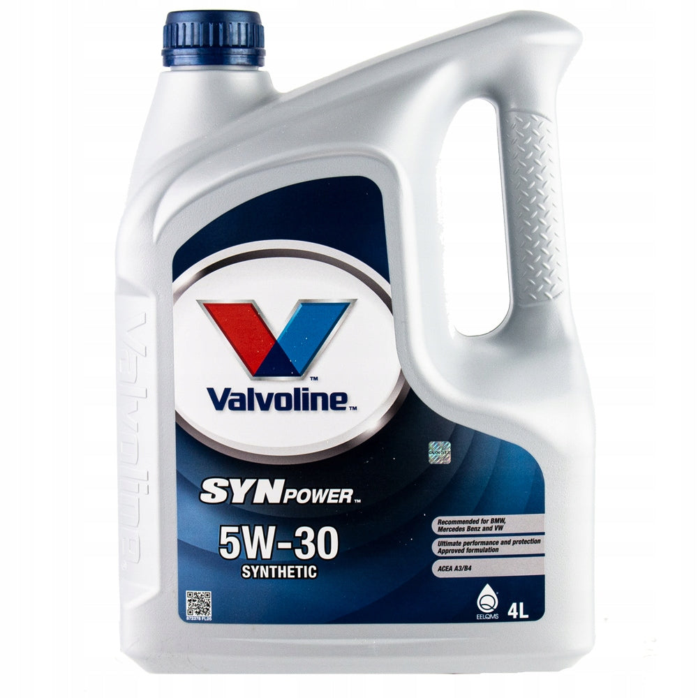 Valvoline SynPower 5in30 XL-III C3 LL04 4L Manufacturer code 908759