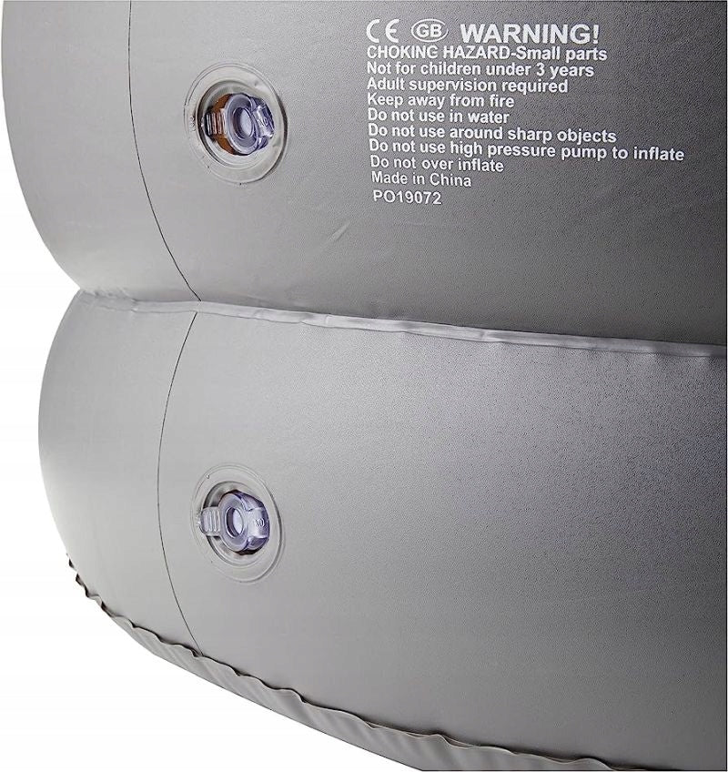 Vango Inflatable Flocked Inflatable Seat Color gray