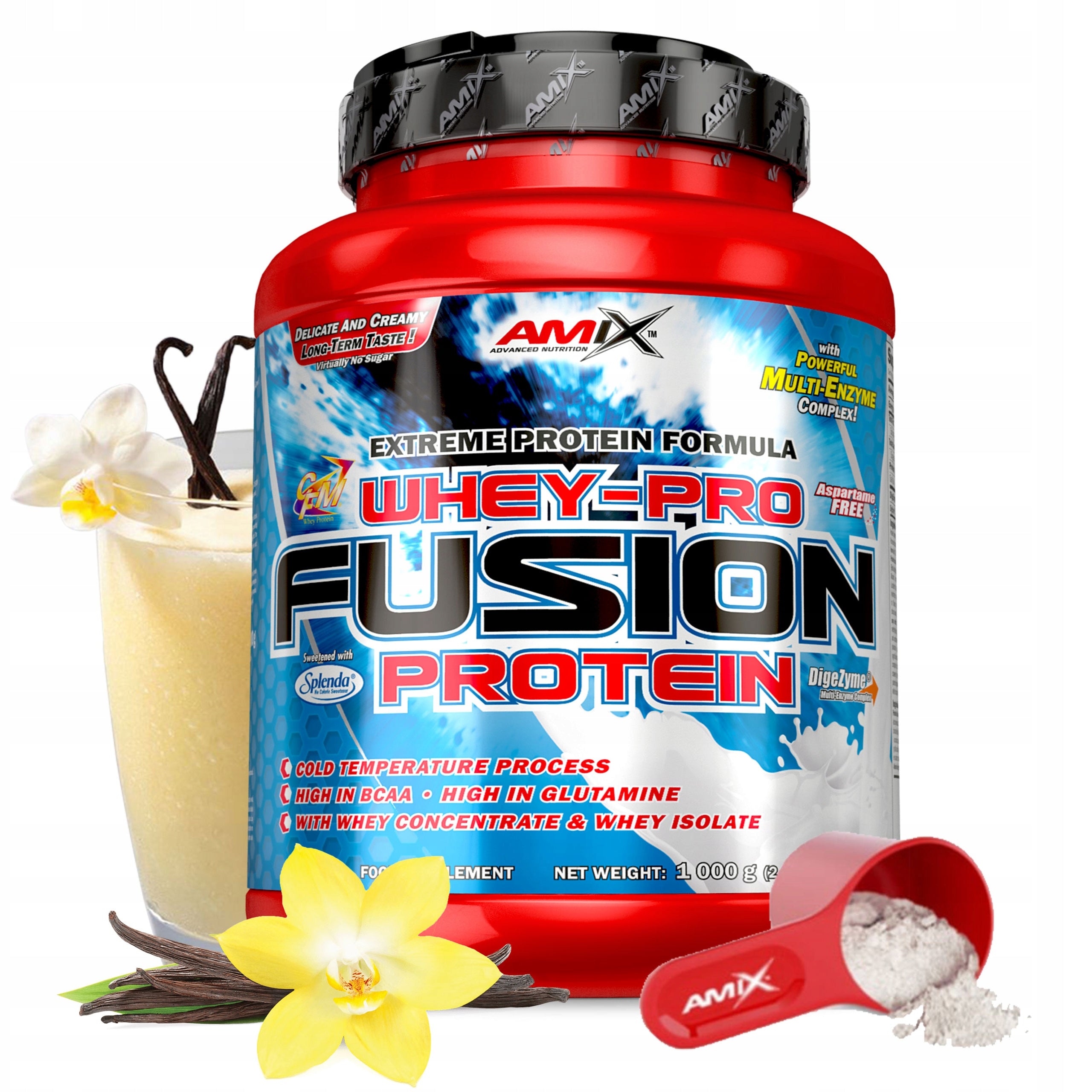 Vanilla SLIMMING PROTEIN - protein supplement for women Amix
