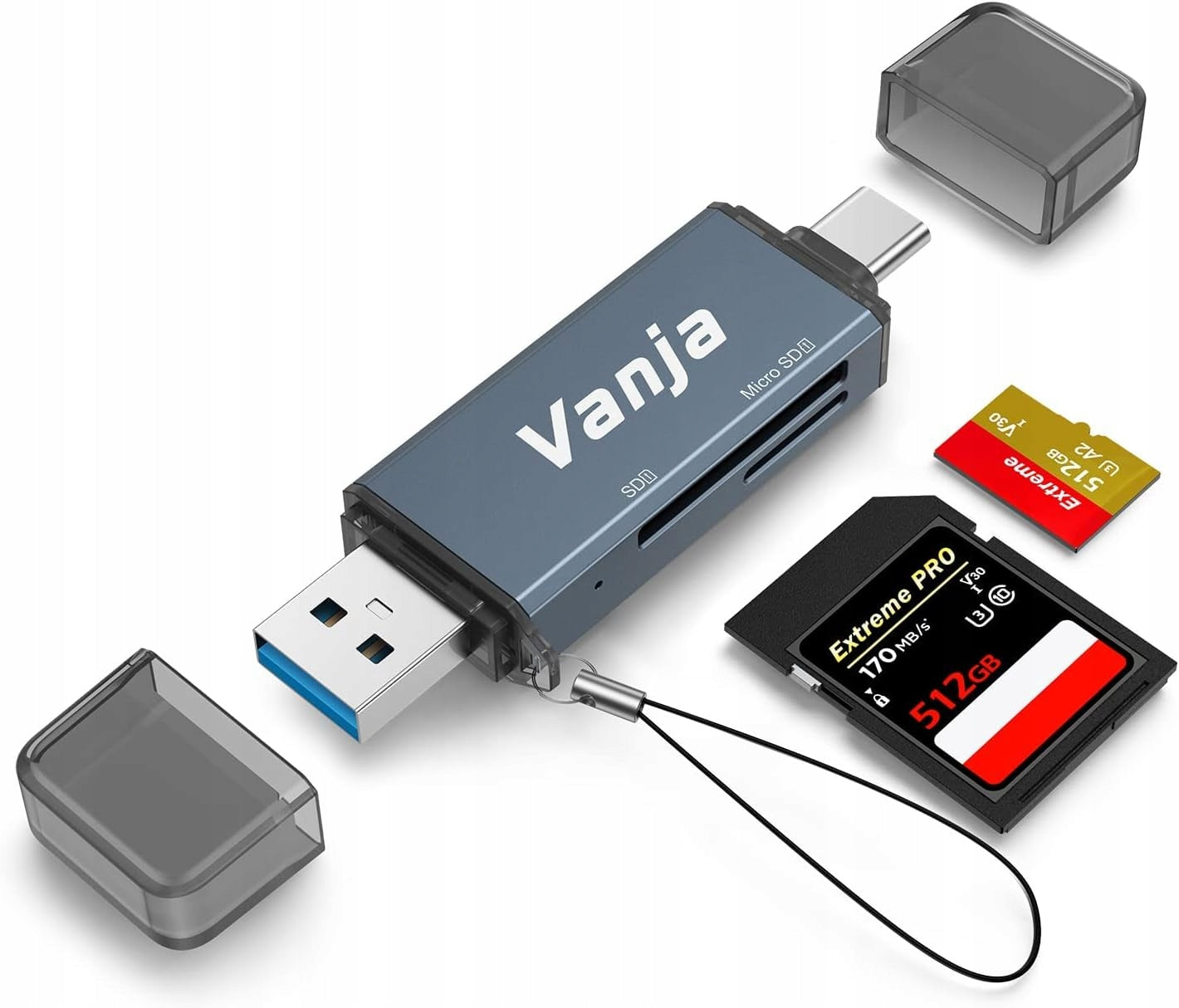 Vanja USB C OUTLET card reader