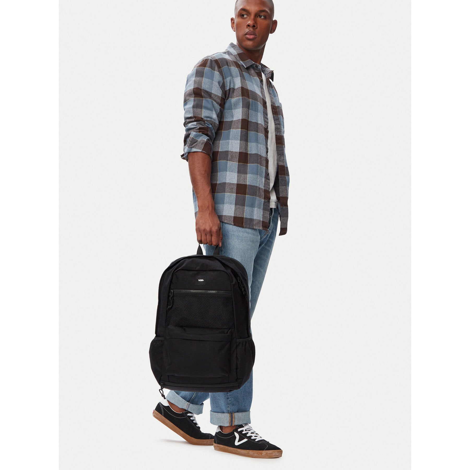 Vans Men's Backpack Black VN000STXBLK1 Packaging status original