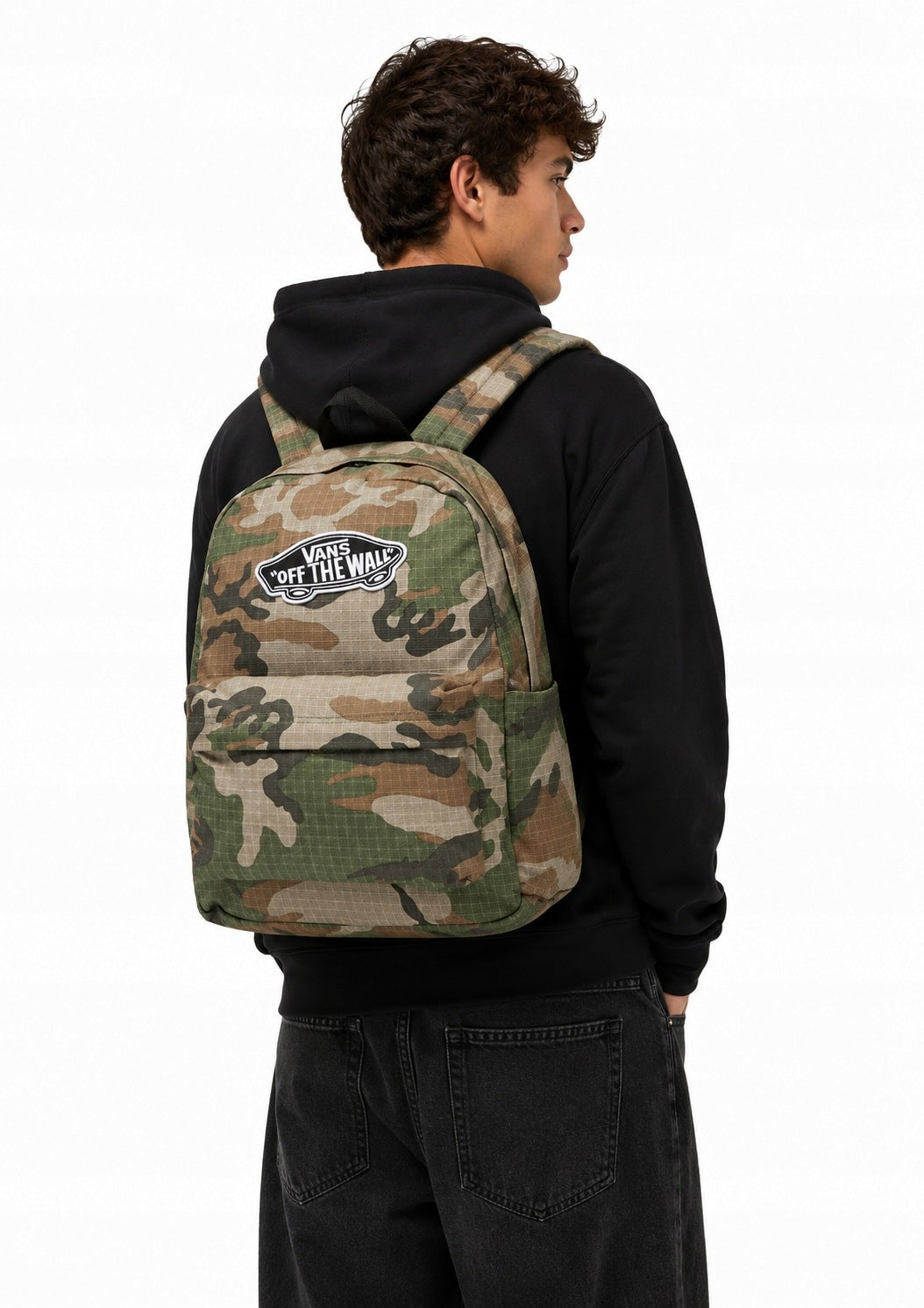 Vans Old Skool Classic camo youth school backpack for school