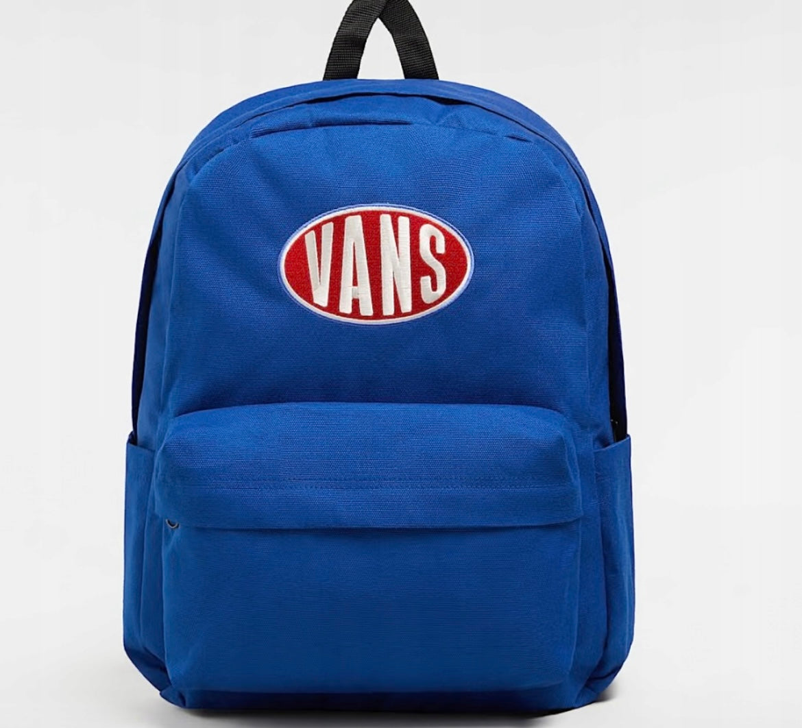 Vans school backpack blue