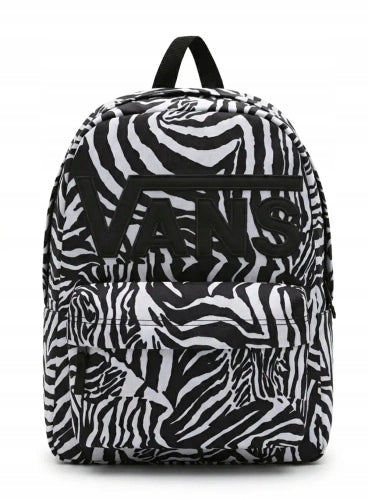 Vans youth school backpack zebra Old Skool Drop black marshmallow
