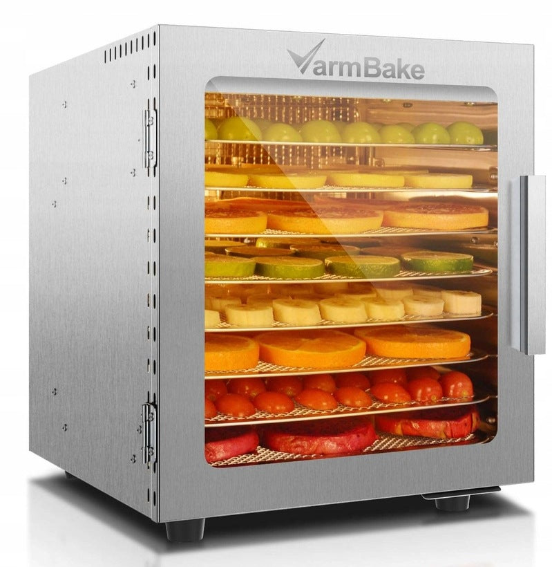 VarmBake Stainless Steel Food Dryer (Dehydrator), 500 W