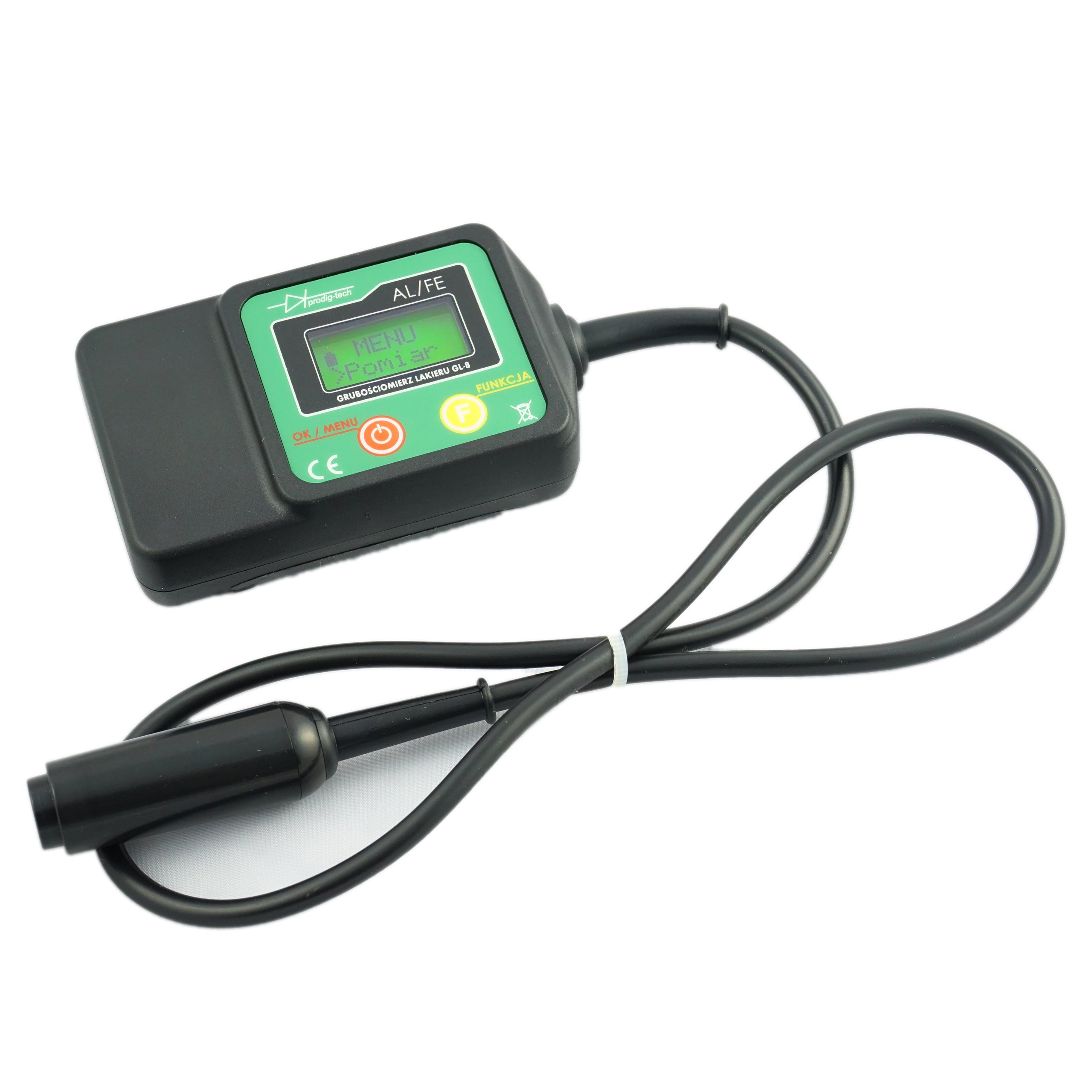 Varnish Thickness Meter Tester Prodig Tech GL-8s + CASE + BATTERIES Brand Prodig-Tech