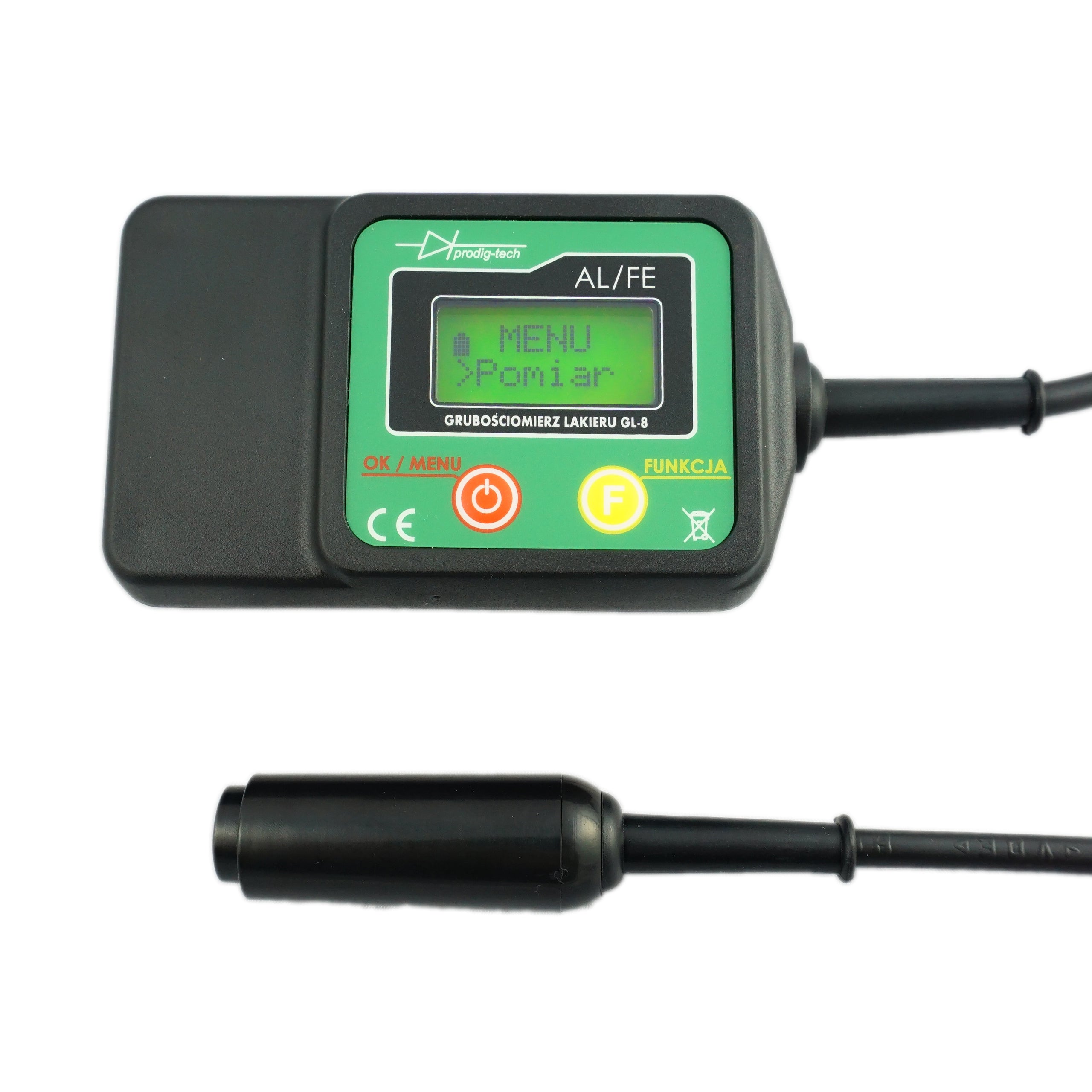 Varnish Thickness Meter Tester Prodig Tech GL-8s + CASE + BATTERIES Manufacturer code GL-8s