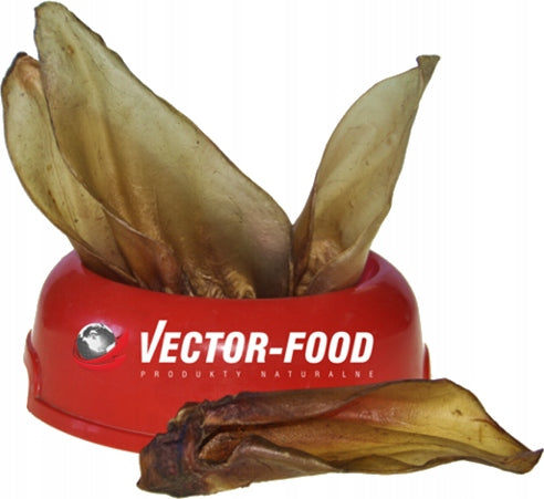 Vector-Food Beef Ear Dried Teether 10pcs. Flavor beef