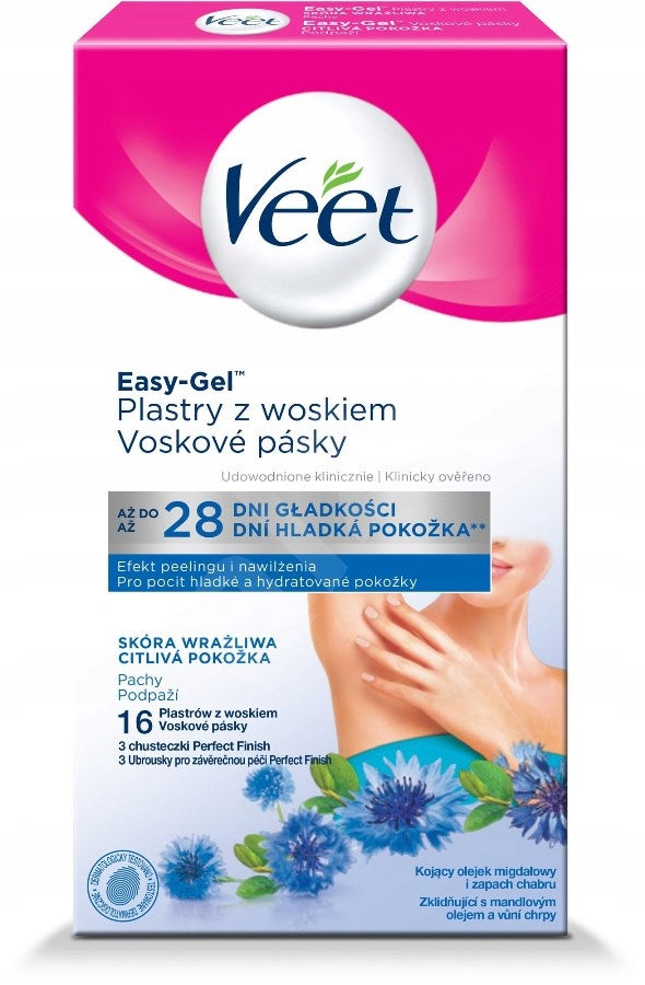 Veet Kaltwachsstreifen an der Achselhöhle 16 Stk 