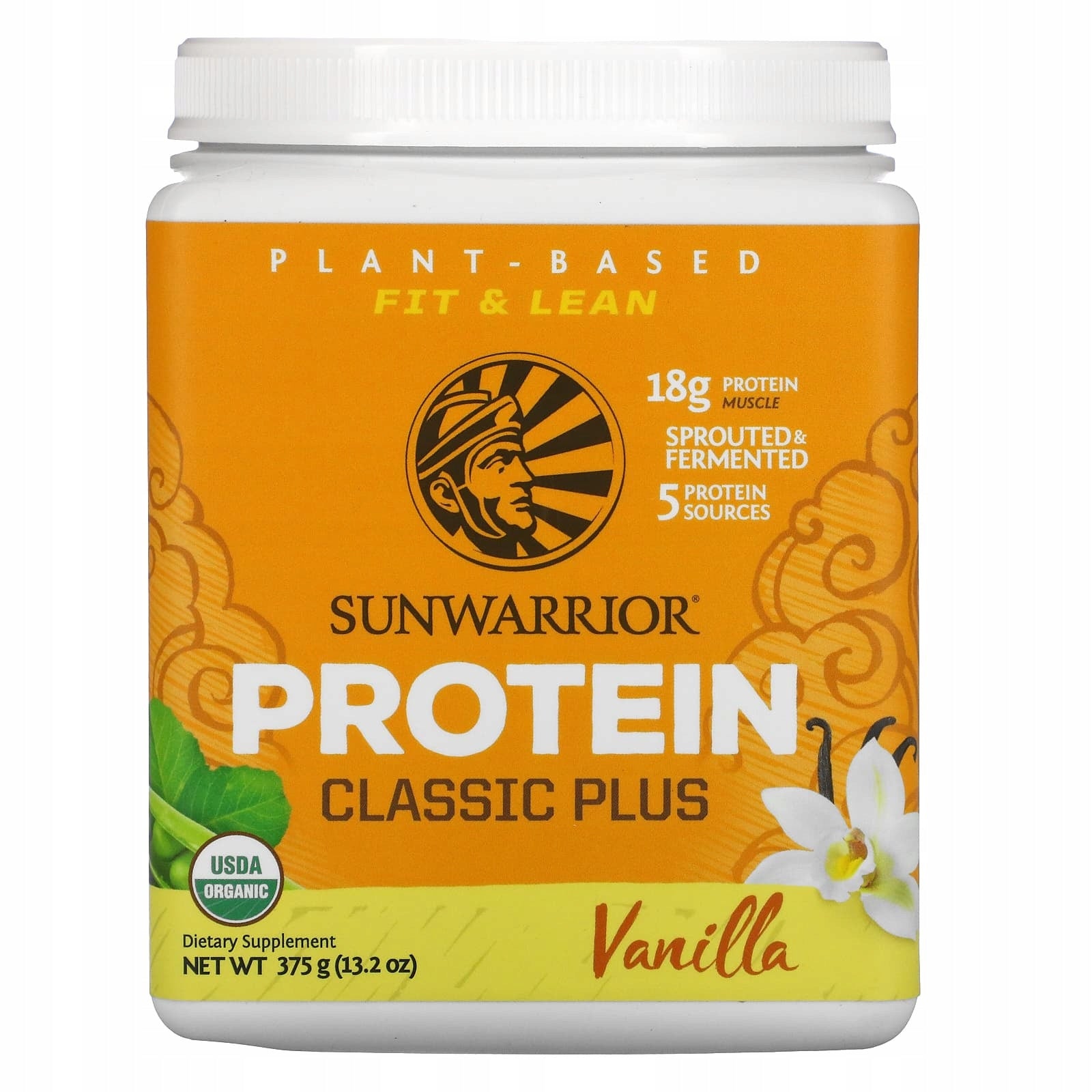 Vegan Protein Supplement Sunwarrior KETO WEGE VEGE PLANT 375 g