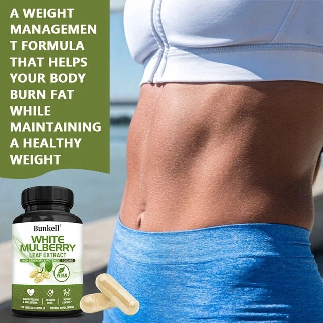 Vegan capsules with white mulberry extract – support for normal pressures Expiration date at least 1 year from the date of purchase