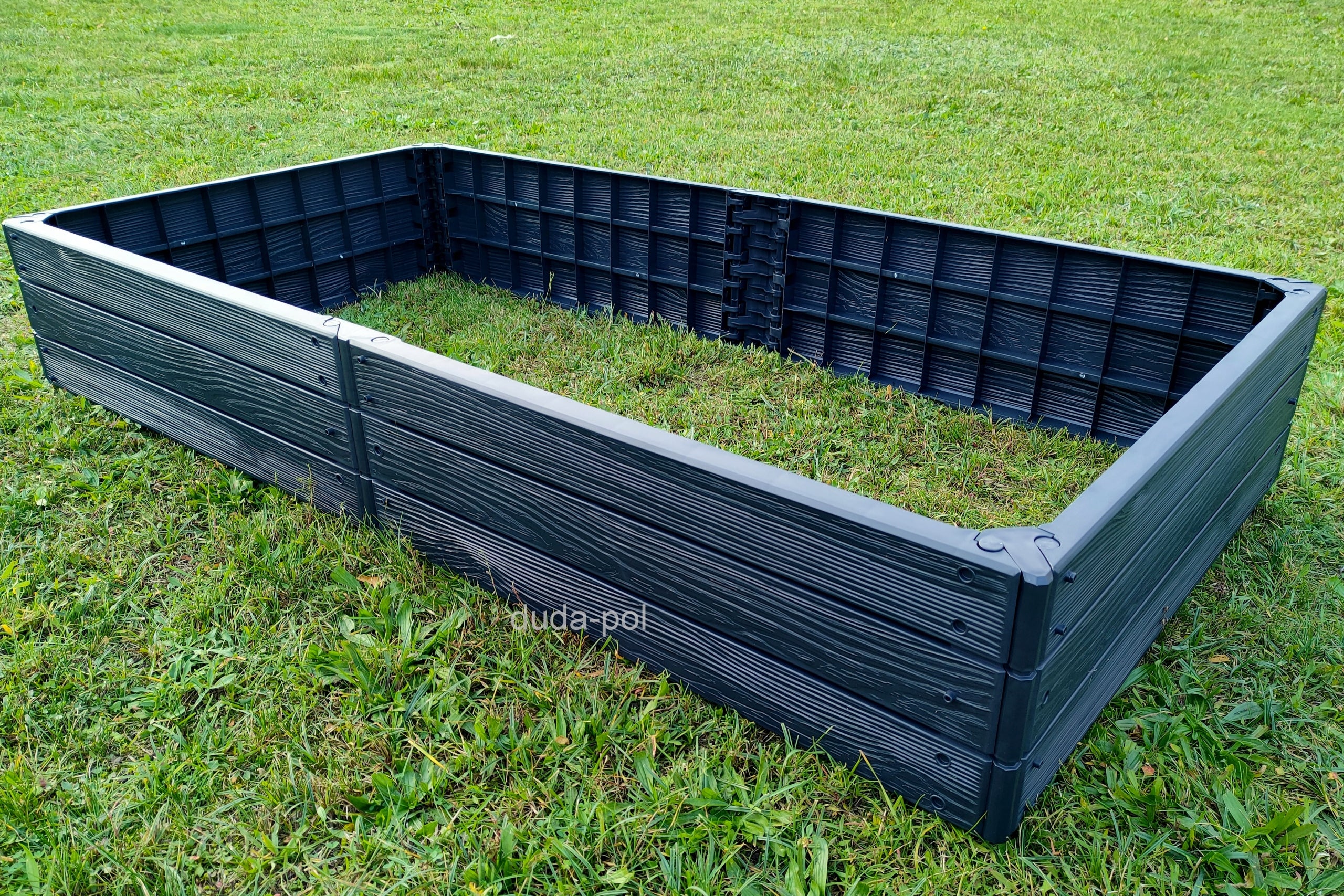 Vegetable Box 150x75 cm Garden Box Herbarium Bed - Anthracite EAN (GTIN) 5903819954777