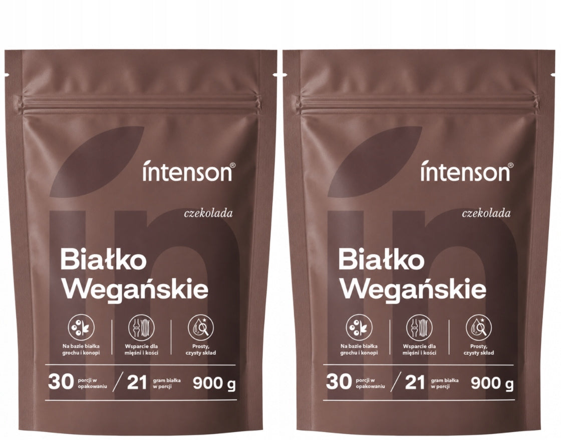 Vegetable Protein Intenson LACTOSE FREE SUGAR Chocolate 1,8kg Set of 2x900 g