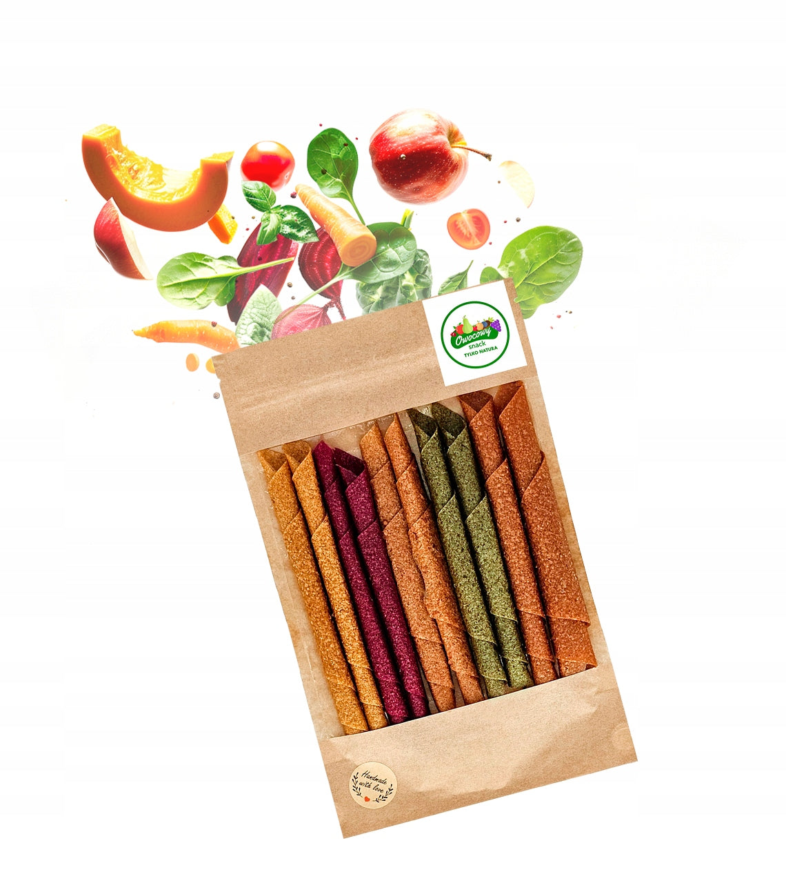 Vegetable Snack Rolls Vegetable Ecosnacks MIX 5 flavors 100g a Must Hav