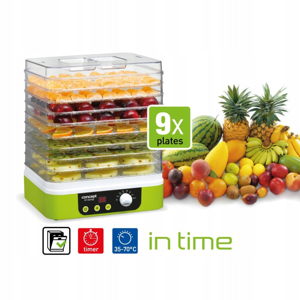 Vegetable and fruit mushroom dryer SO1060 CONCEPT Dominant color white