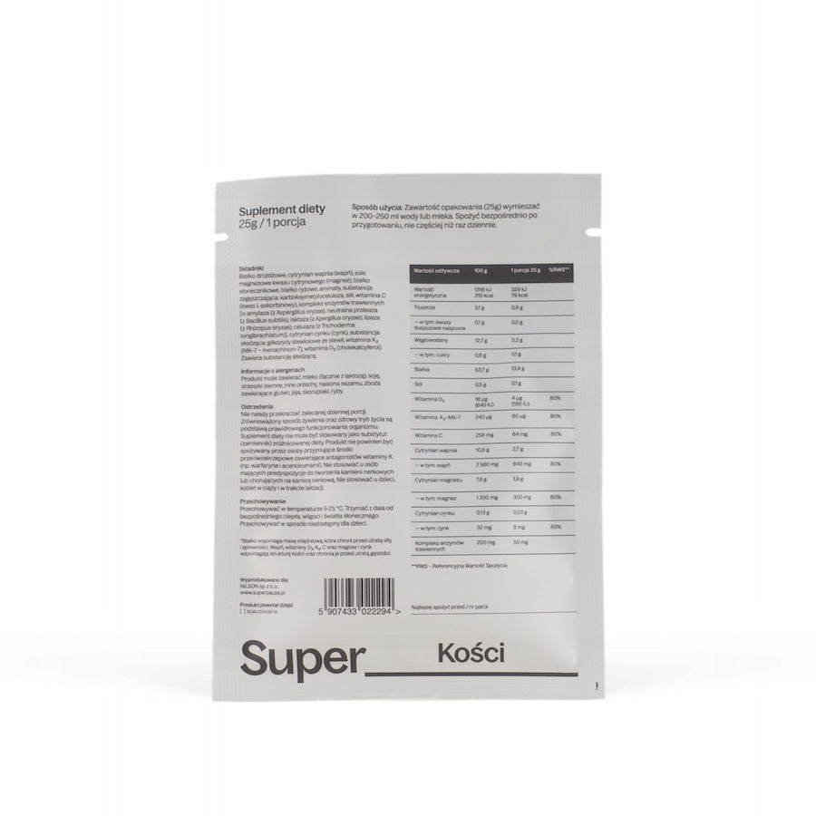 Vegetable protein Super bones Expiration date at least 1 year from the date of purchase