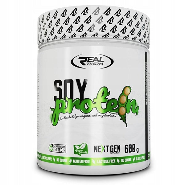 Vegetarian Soy Protein Real Pharm SOY PROTEIN 600g CAKE Manufacturer code 5902444715326
