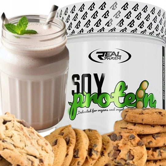 Vegetarian Soy Protein Real Pharm SOY PROTEIN 600g CAKE